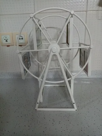 قاب عکس مدل چرخ و فلک سایز 10×15 سانتی متر