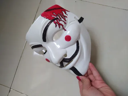 ماسک ایفای نقش مدل وی