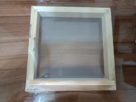 طبقه دیواری چوبی مدل 2525