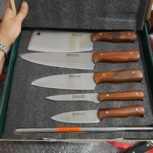 تجریه خرید سرویس چاقو آشپزخانه 6 پارچه الماس زنجان مدل 03