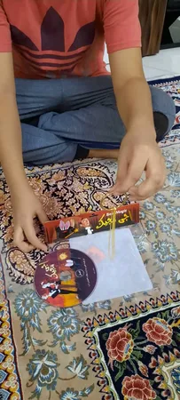 ابزار شعبده بازی اجی مجیک مدل حلقه و زنجیر کد AJ 93