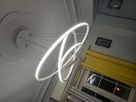 لوستر  چشمه نور مدل مدرن کد FA6602/3H-WT