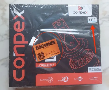 هدلایت کانپکس مدل M8 PRO پایه H1 بسته دو عددی