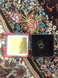 تجریه خرید گوشواره طلا 18 عیار زنانه مدل گردون