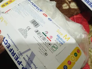 تجریه خرید دستکش وینیل اپی پرفکت مدل 01 سایز مدیوم بسته 100 عددی