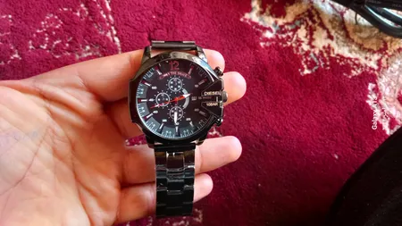 ساعت مچی عقربه‌ای مردانه مدل شاخدار کد 25DSL