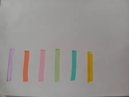 ماژیک علامت گذار مدل پاستلی طرح هویج بسته 6 عددی