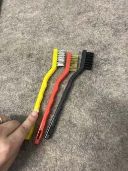 فرچه طرح مسواک بسته 3 عددی