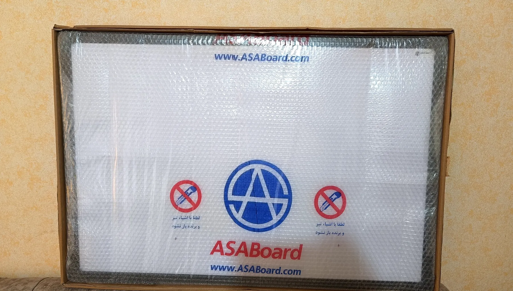 تخته وایت برد آسا برد مدل فرمیکا سایز 90×60 سانتی متر