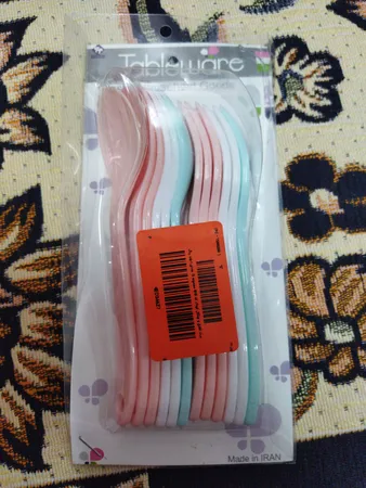 ست قاشق و چنگال کودک کد GH2 مجموعه 12 عددی