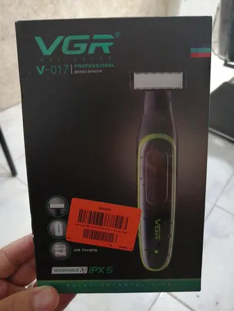 ماشین اصلاح موی سر و بدن و صورت وی جی ار مدل V-017