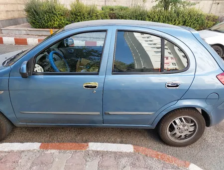 قاب دستگیره درب خودرو آراکس یدک مدل AY-2878 مناسب برای تیبا مجموعه 8 عددی