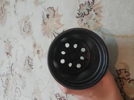 مجموعه 10عددی گلدان ژله ای سایز 10 ارتفاع 9 سانتی متر