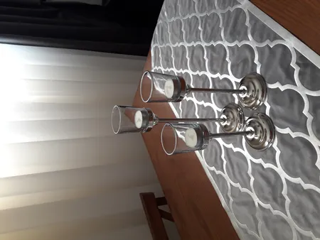 شمعدان کد 1181 مجموعه 3 عددی