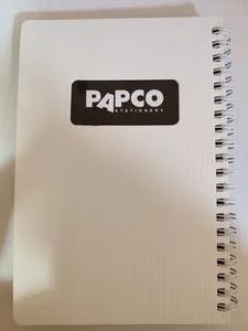 تجریه خرید دفترچه یادداشت 100 برگ پاپکو مدل متالیک 1