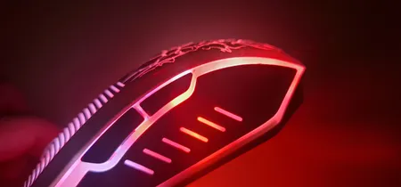 موس مخصوص بازی لایماید مدل RGB-V6 کد GAMING-2024