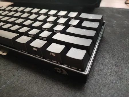 کیبورد گیمینگ ردراگون مدل Dragonic Elite K530 Pro، سوییچ مکانیکال قرمز، Tenkeyless، نورپردازی RGB