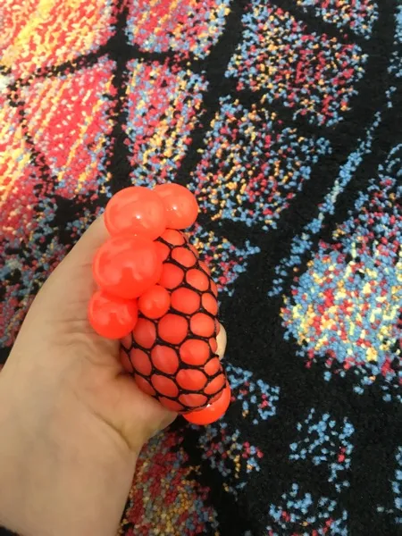 توپ بازی ضد استرس مدل Mesh Squishy Ball