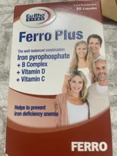 تجریه خرید کپسول فرو پلاس یوروویتال بسته 60 عددی