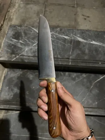 چاقو آشپزخانه الماس زنجان مدل گوشت و مرغ کد 02