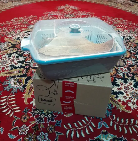 سبد نان و سبزی لیمون مدل یاس سایز متوسط