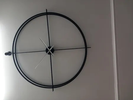 ساعت دیواری مدل فلزی کد D480