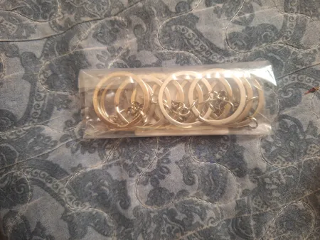 حلقه جاکلیدی مدل تخت با زنجیر مجموعه 10 عددی