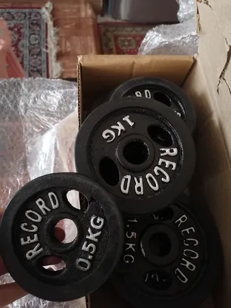 دمبل مدل ۰۰۱ وزن 10 کیلوگرم بسته 2 عددی