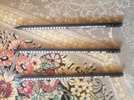 مداد قرمز فکتیس مدل galaxy بسته 3 عددی