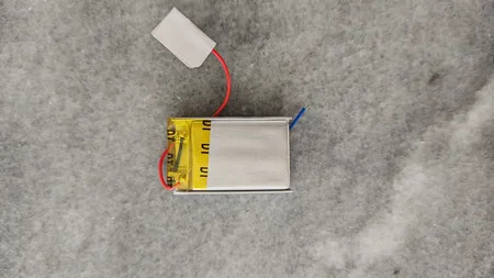 باتری لیتیوم یون مدل 502030 ظرفیت 260 میلی آمپر ساعت