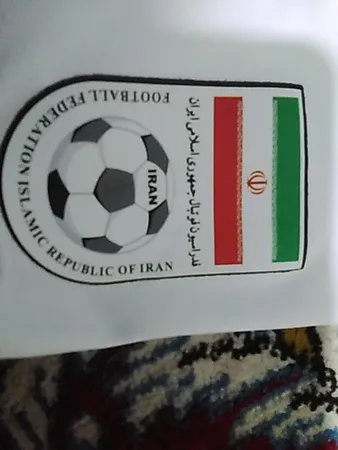 ست تی شرت آستین کوتاه و شلوارک ورزشی پسرانه طرح تیم ملی ایران مدل جام جهانی کد 2022