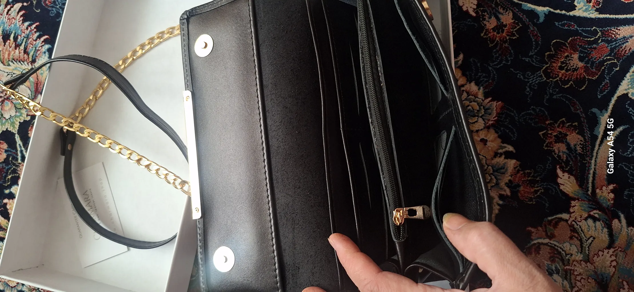 کیف دوشی زنانه چرم آرا مدل zj051 کد s