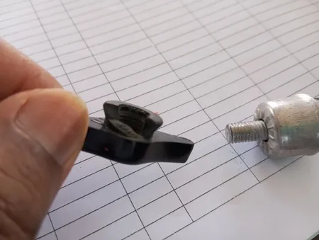 بست الکترود باتری مدل سرباتری پیچی بسته دو عددی