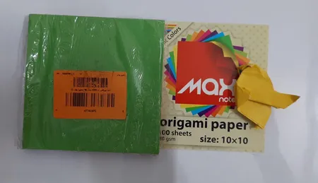 کاغذ اوریگامی کد K1010 بسته 100 عددی