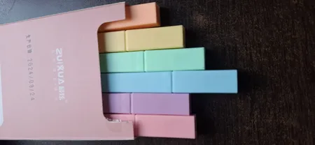 ماژیک علامت گذار ژیخوآ مدل پاستیلی بسته 6 عددی