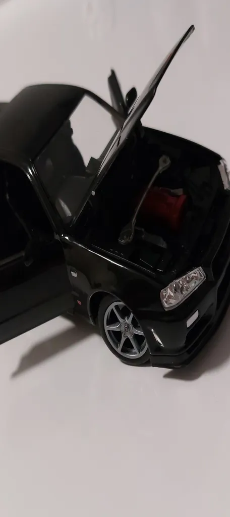 ماکت ماشین ولی مدل Nissan Skyline GT-R R34