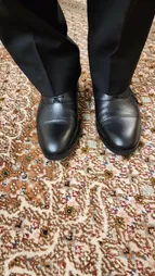 کفش مردانه چرم عطارد مدل چرم طبیعی کد SH47