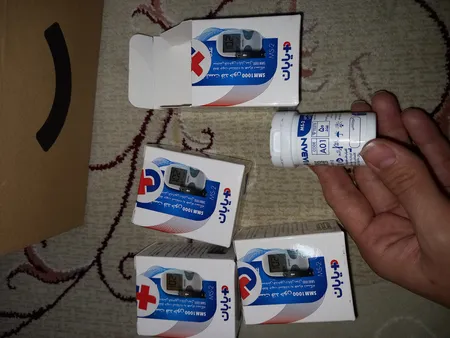نوار دستگاه تست قند خون دیابان مدل MS-2 بسته 50 عددی
