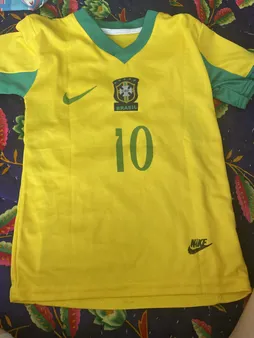 ست پنج تکه لباس ورزشی پسرانه طرح برزیل مدل نیمار 2024