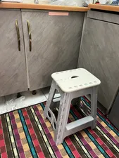 تجریه خرید چهارپایه ناصر پلاستیک مدل تاشو کد YP-518