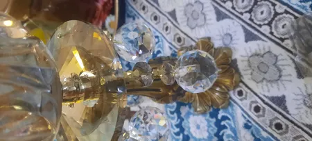 کریستال لوستر مدل گوی کد 30 بسته 10 عددی