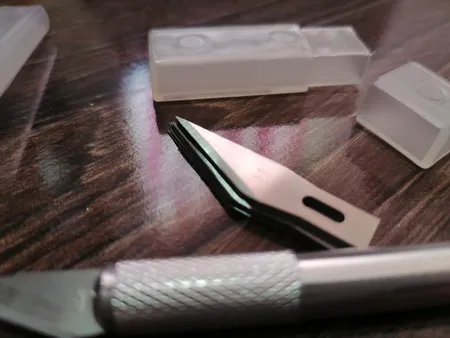 کاتر قلمی کد 136372 بسته 9 تکه