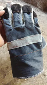 تجریه خرید دستکش ایمنی مدل چرمی کف دوبل