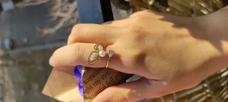 انگشتر زنانه مدل پروانه کد 00714