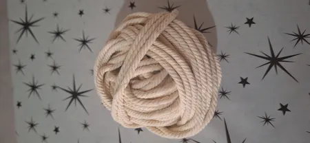 نخ مکرومه بافی هنر آنتیک مدل پنبه ای کد 155