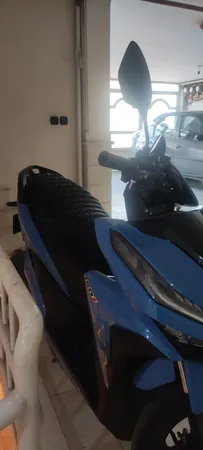 روکش زین موتور سیکلت وارون مدل C-14-BLK-ARTSH مناسب برای هوندا کلیک/واریو