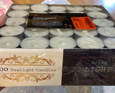 شمع وارمر گراسیپا مدل Y-01 بسته 100 عددی