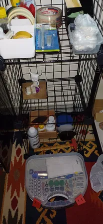 قفسه فلزی مدل NP_3F