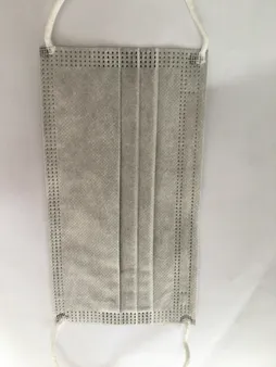 ماسک تنفسی مدل سه لایه طوسی 608040012 بسته 50 عددی