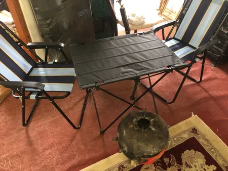 میز و صندلی تاشو سفری مدل Asplus بسته 3 عددی